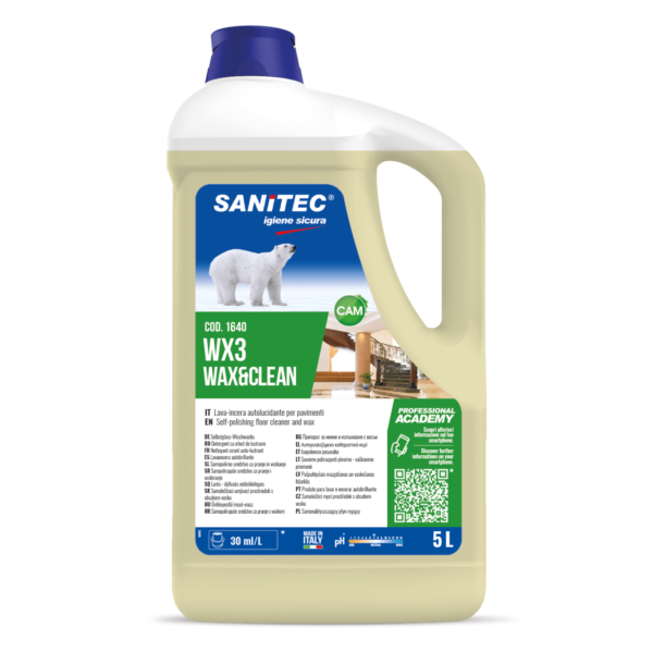 Sanitec WX3 2 in 1 Pavimenti - 5 litri