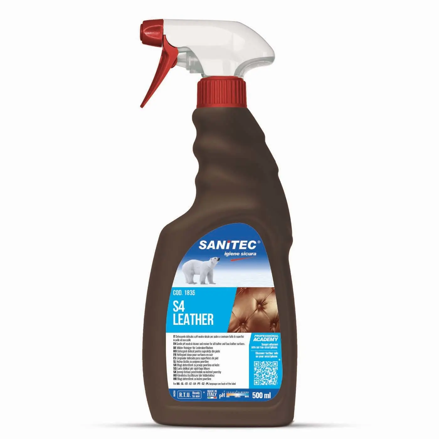 Sanitec S4 - Pelle 500 ml Sanitec S4 - Pelle 500 ml