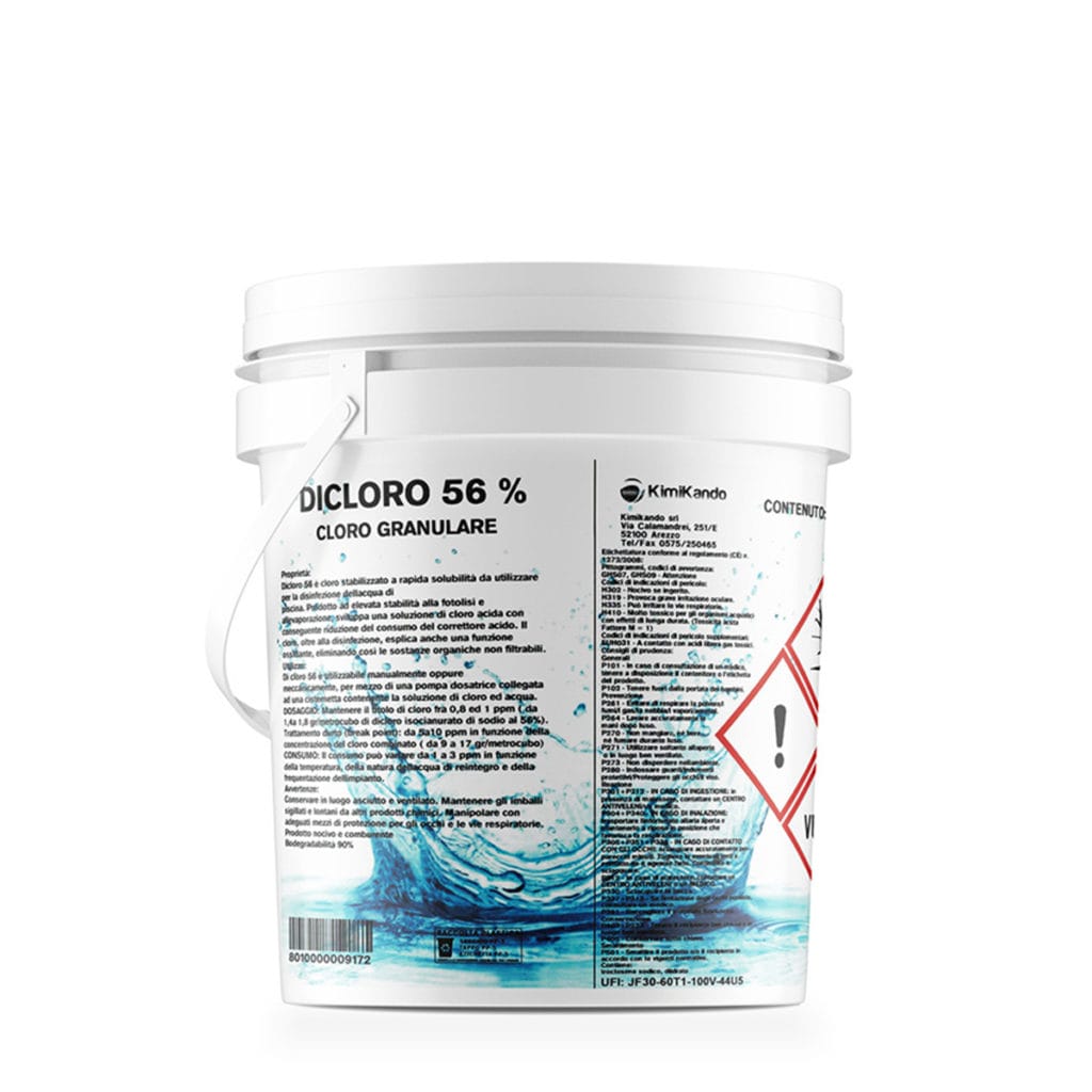 Liquikloro Cloro Liquido Concentrato - Sol. Ipoclorito di Sodio 14/15%