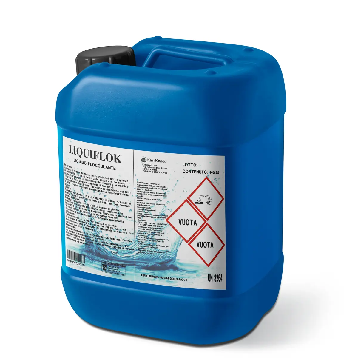 Flocculante Liquido Liquiflock 25 kg Flocculante Liquido Liquiflock 25 kg