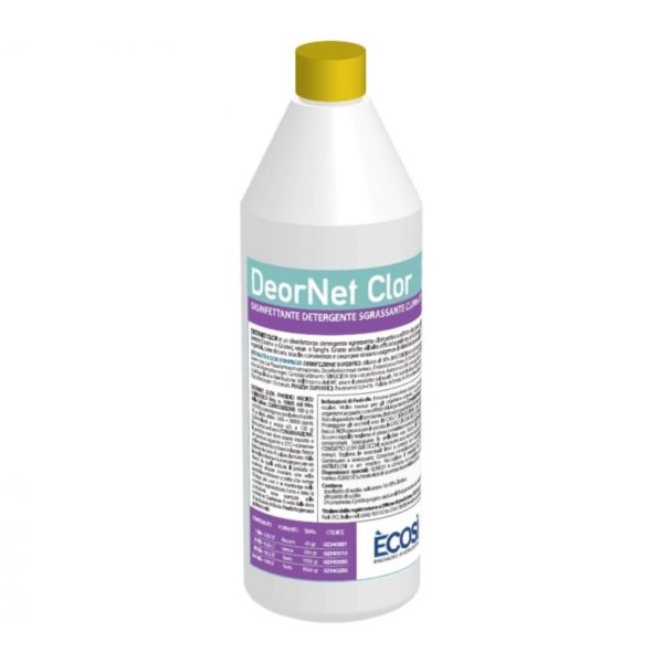 Ècosì DeorNet Clor Disinfettante detergente sgrassante cloroattivo 1 kg