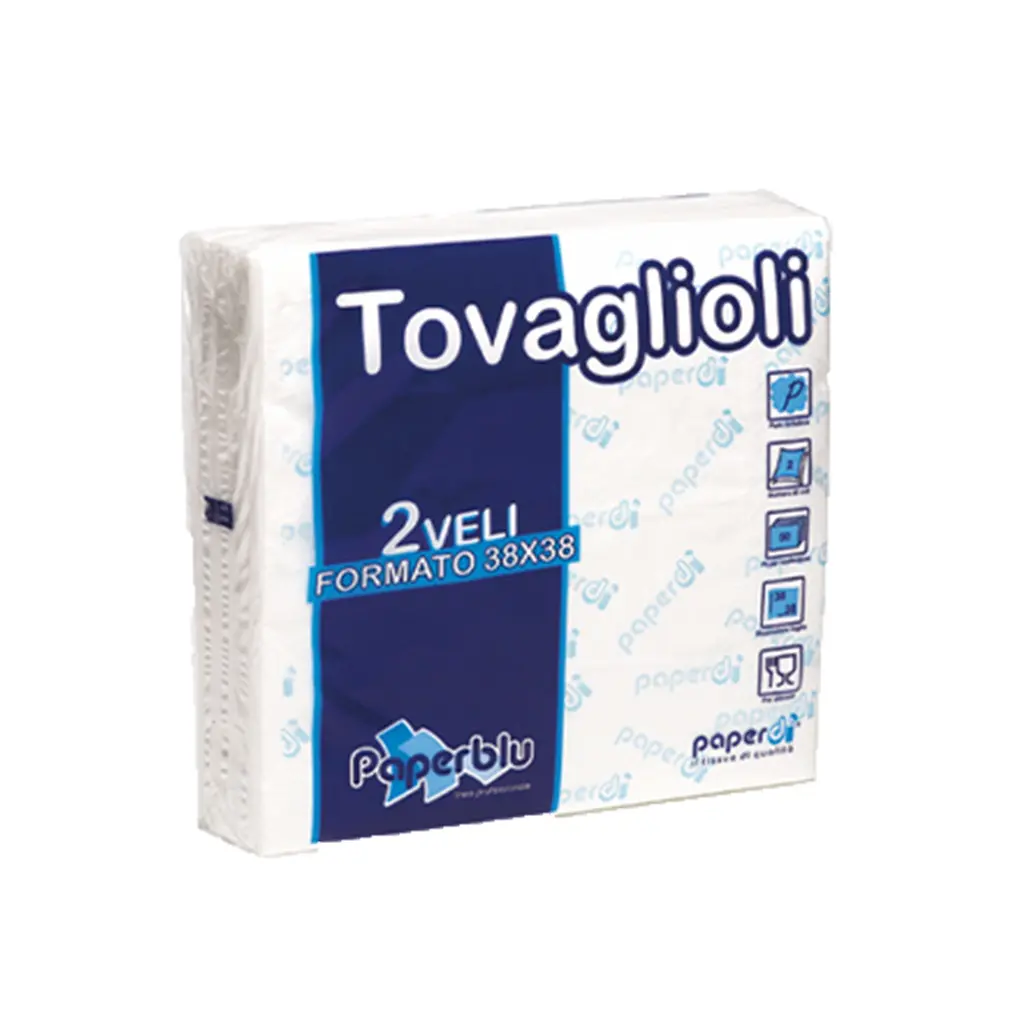 Tovaglioli 2 Veli 38x38 cm -  50 pezzi