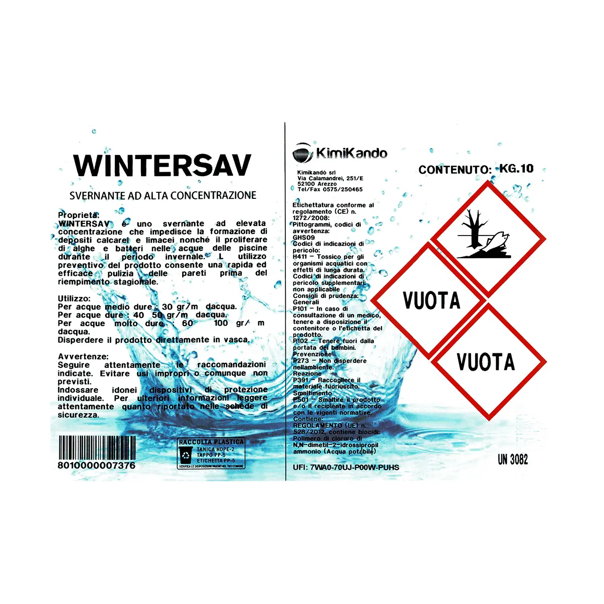 Svernante Wintersav 10 litri