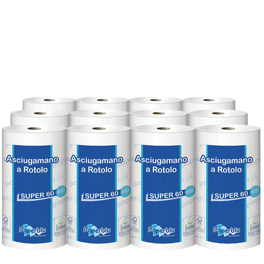 Paperdì Paperblu Asciugamani Super 60 - 12 rotoli Paperdì Paperblu Asciugamani Super 60 - 12 rotoli