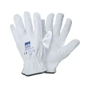 Icoguanti guanto pelle fiore