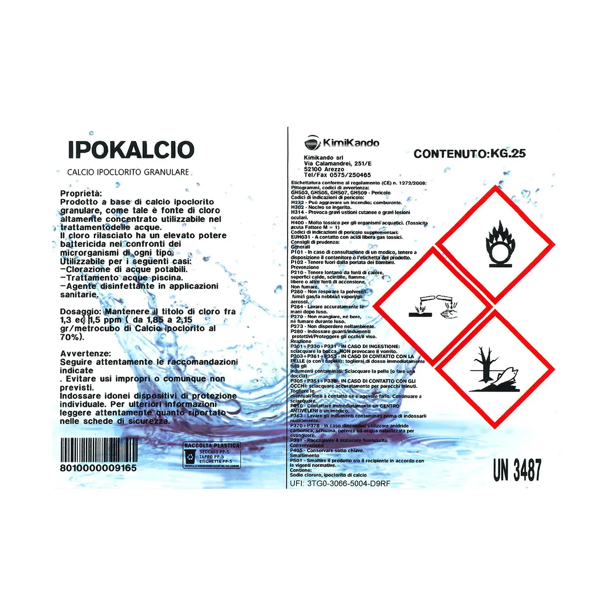 Alghicida Green 10 kg Previene ed elimina le alghe Alghicida Green 10 kg Previene ed elimina le alghe