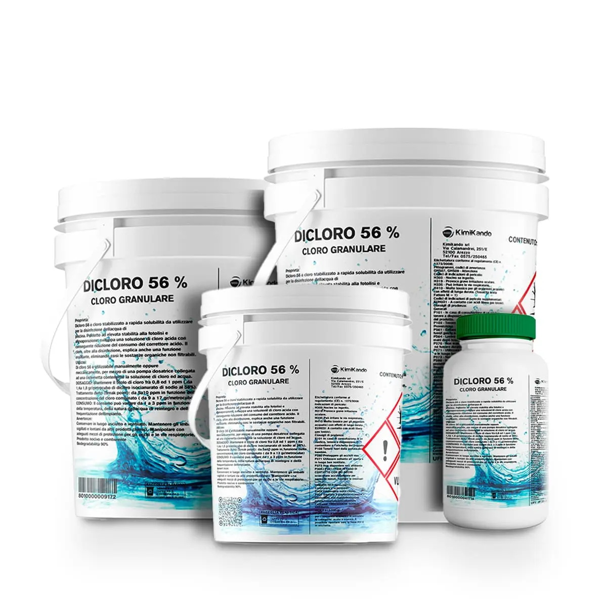 Dicloro 56% Cloro Granulare