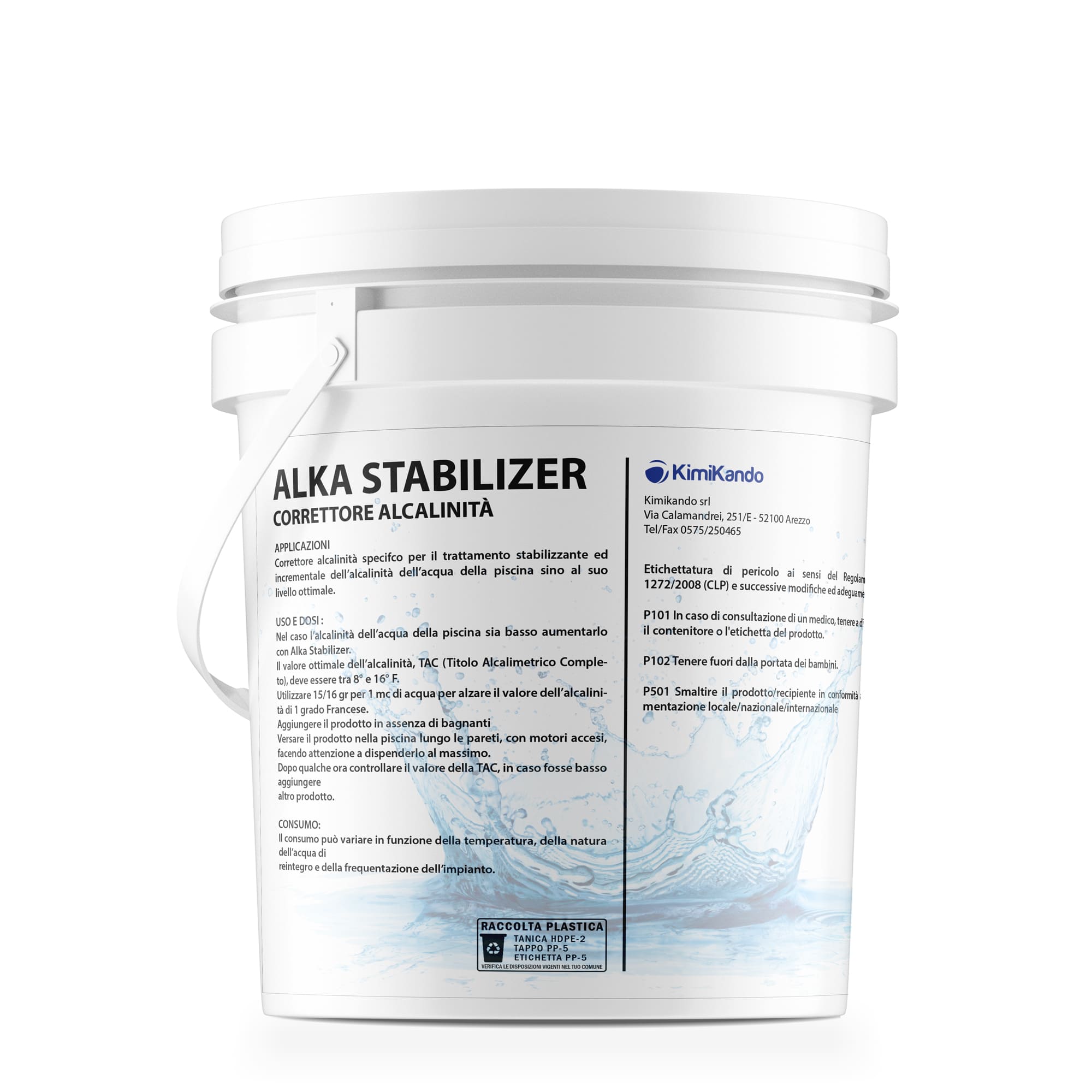 Alka Stabilizer correttore alcalinità 10kg Alka Stabilizer correttore alcalinità 10kg