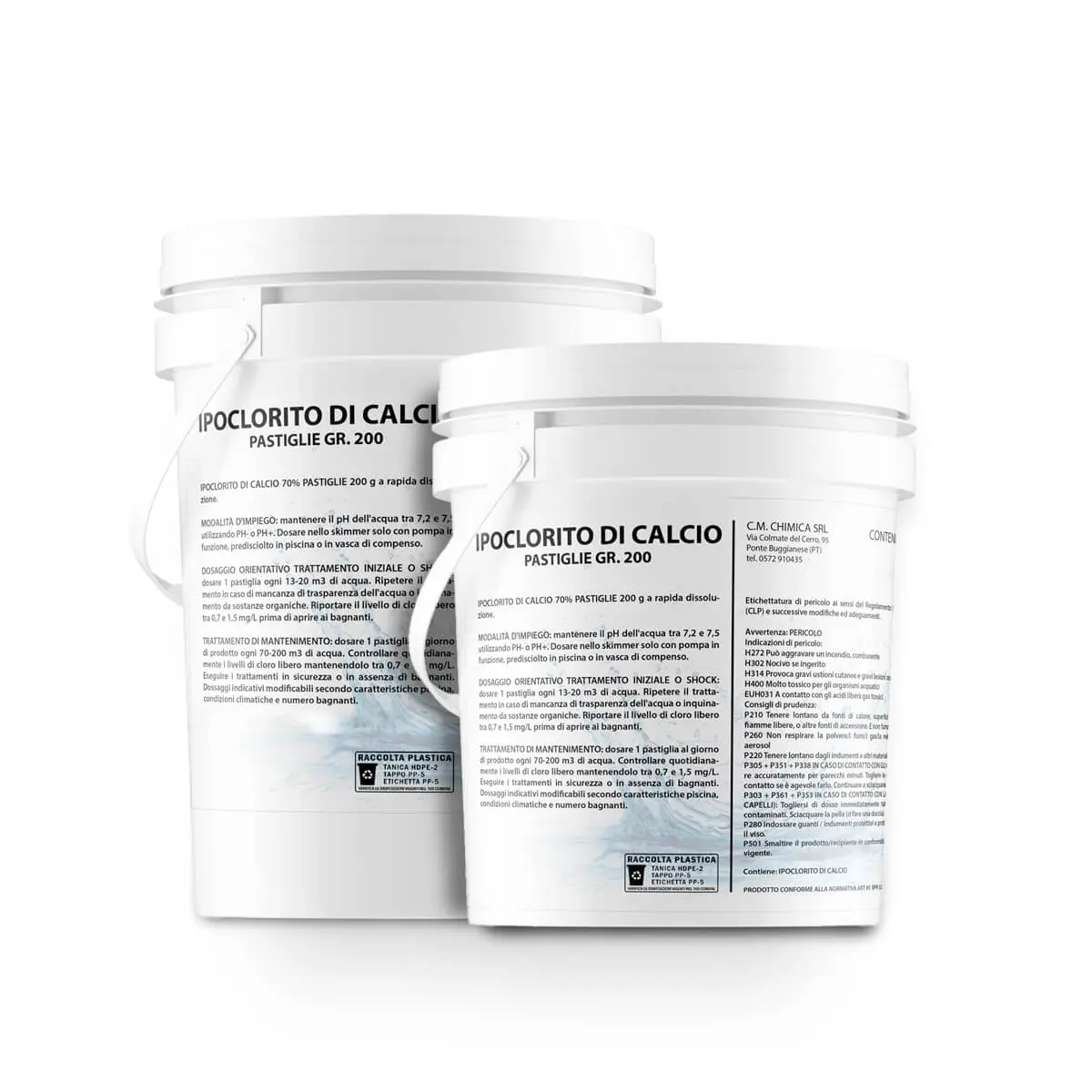 Ipoclorito di calcio - Pastiglie 200g