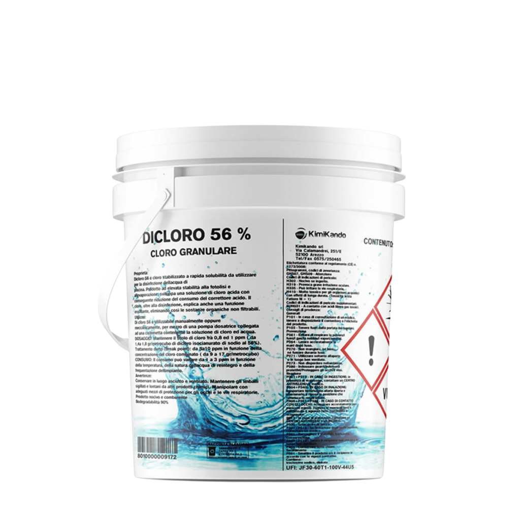 Liquikloro Cloro Liquido Concentrato - Sol. Ipoclorito di Sodio 14/15%