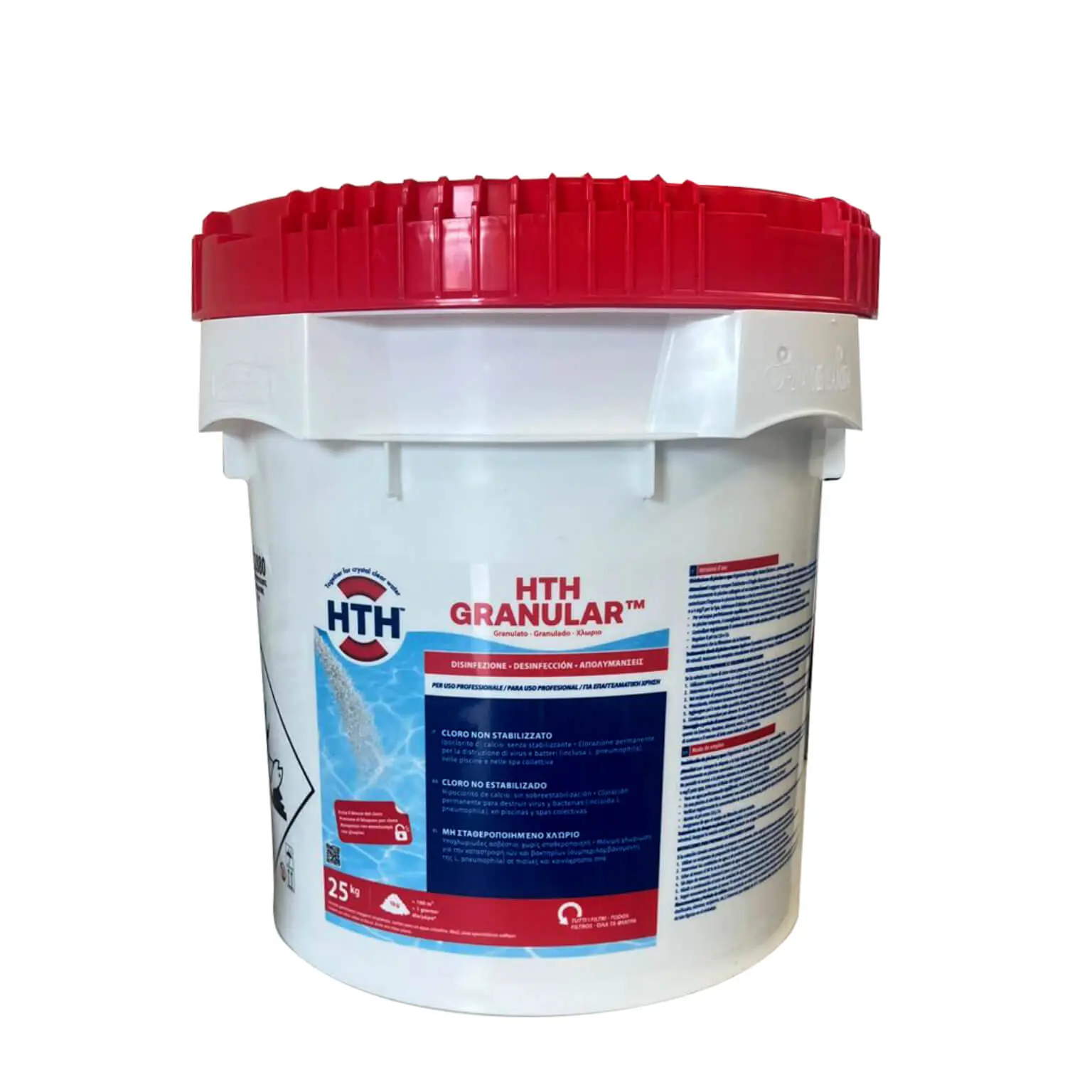 Ipoclorito di calcio HTH granulare 25 kg Ipoclorito di calcio HTH granulare 25 kg